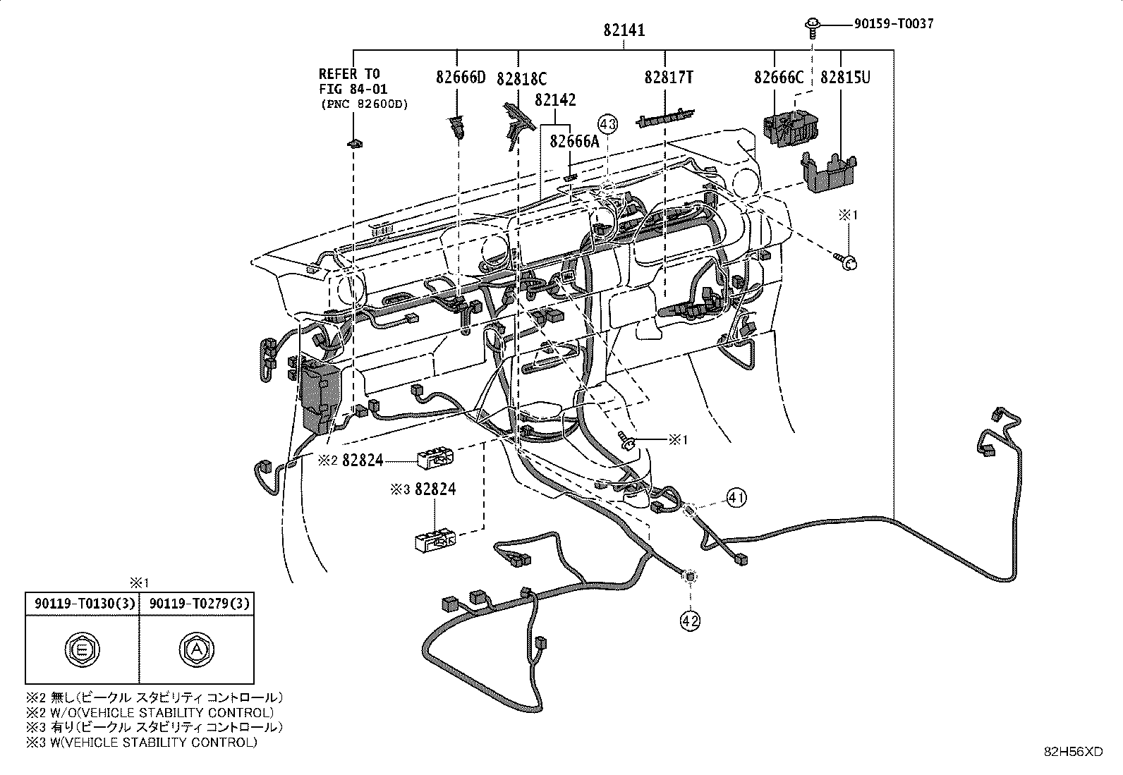 82142-KKD40 WIRE, INSTRUMENT PANEL, NO.2 product image