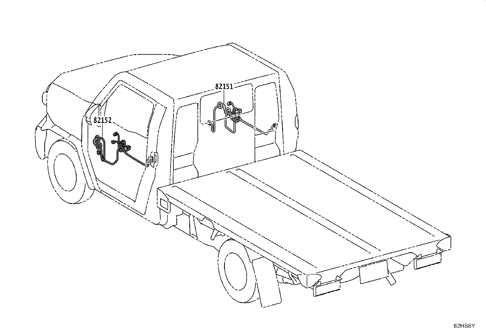 82142-KKD40 WIRE, INSTRUMENT PANEL, NO.2 product image