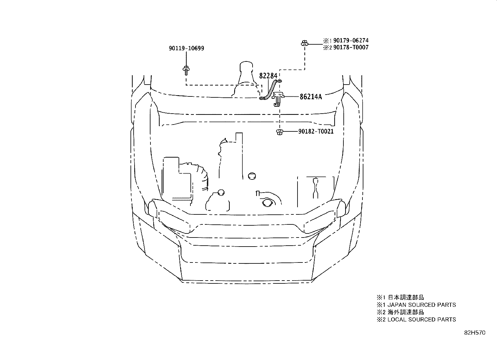 82142-KKD40 WIRE, INSTRUMENT PANEL, NO.2 product image