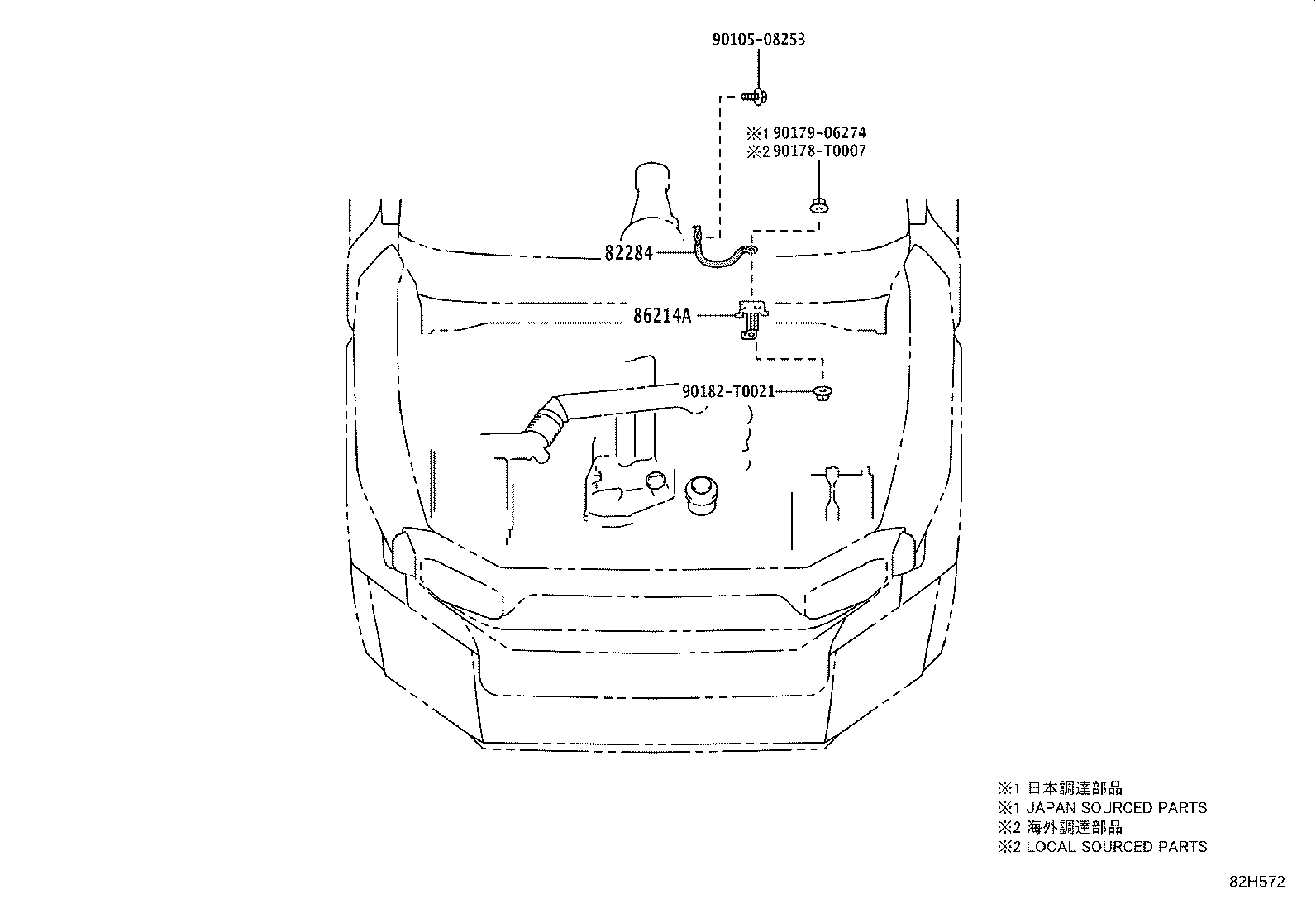 82142-KKD40 WIRE, INSTRUMENT PANEL, NO.2 product image