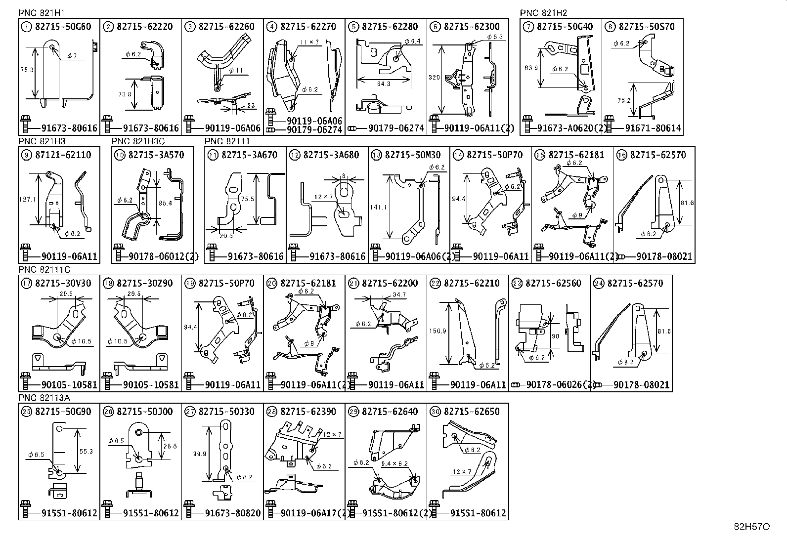 82817-3AS30 PROTECTOR, WIRING HARNESS, NO.4 product image