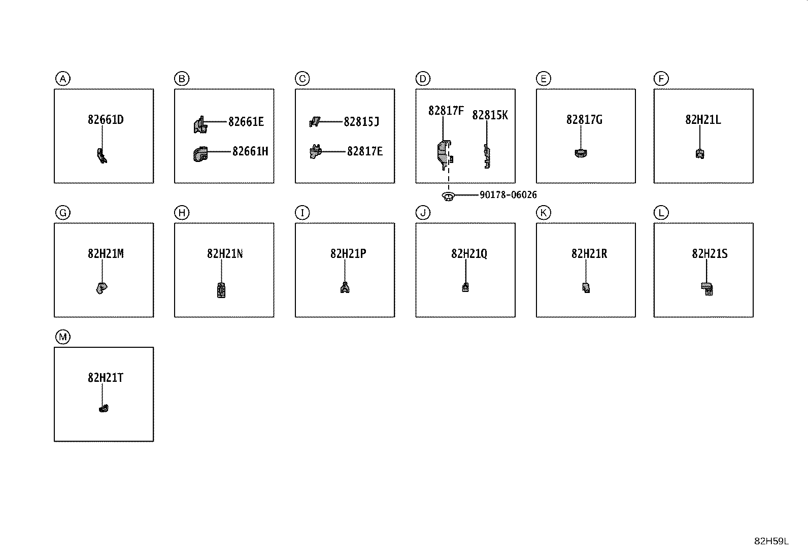 82817-6AW80 PROTECTOR, WIRING HARNESS, NO.2 product image