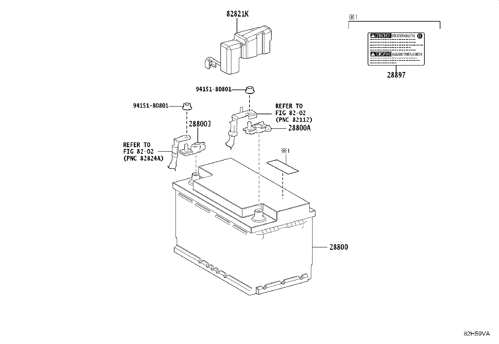G9282-34010 THERMISTOR, HYBRID BATTERY product image