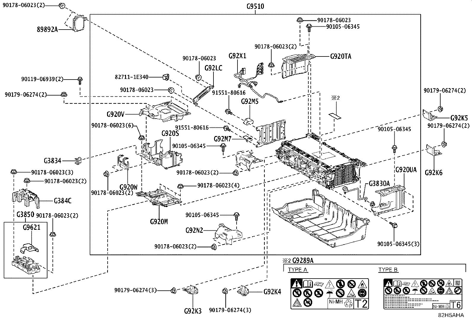 28877-V2010 INSULATOR, BATTERY product image