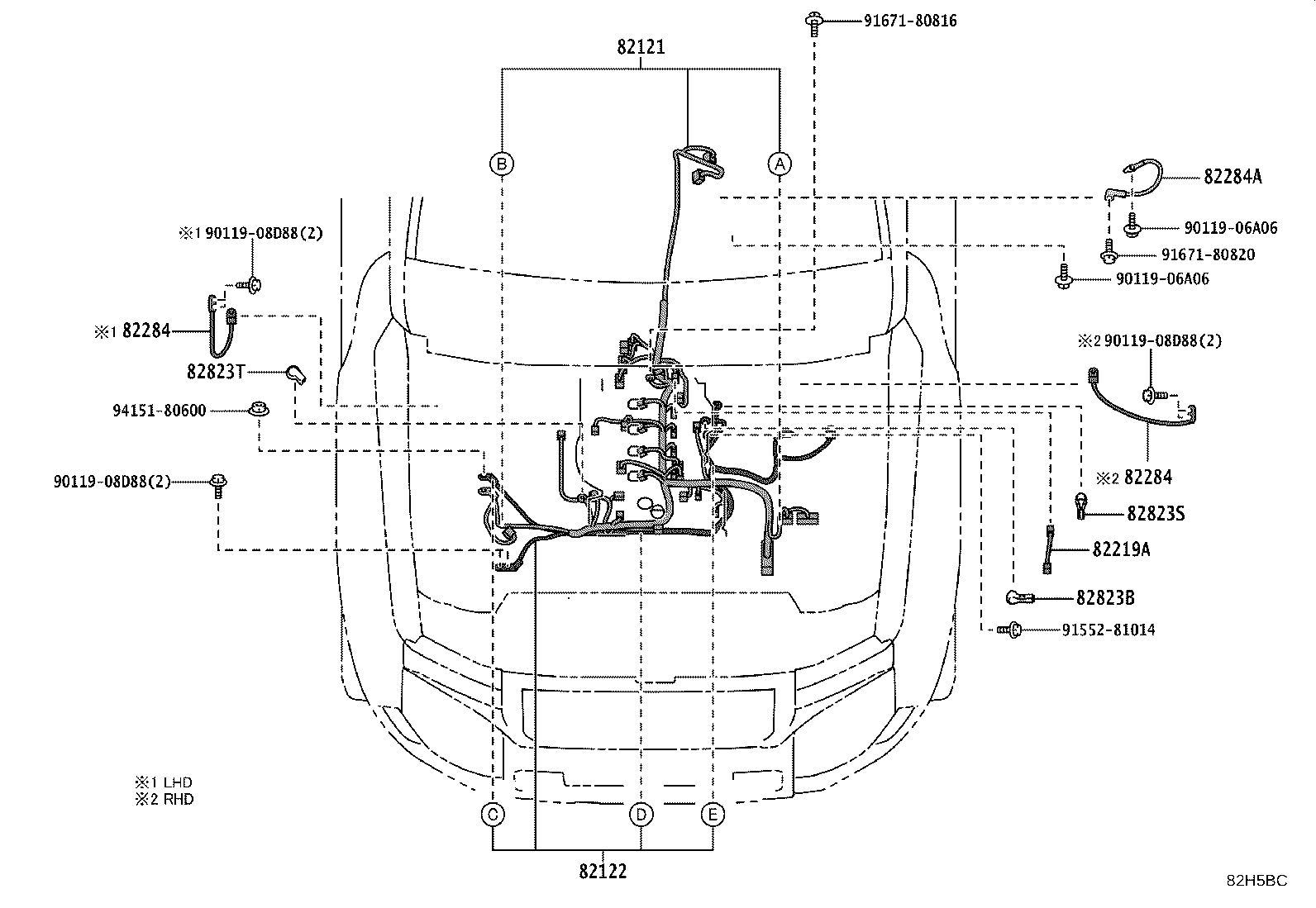 82817-6AW50 PROTECTOR, WIRING HARNESS, NO.1 product image