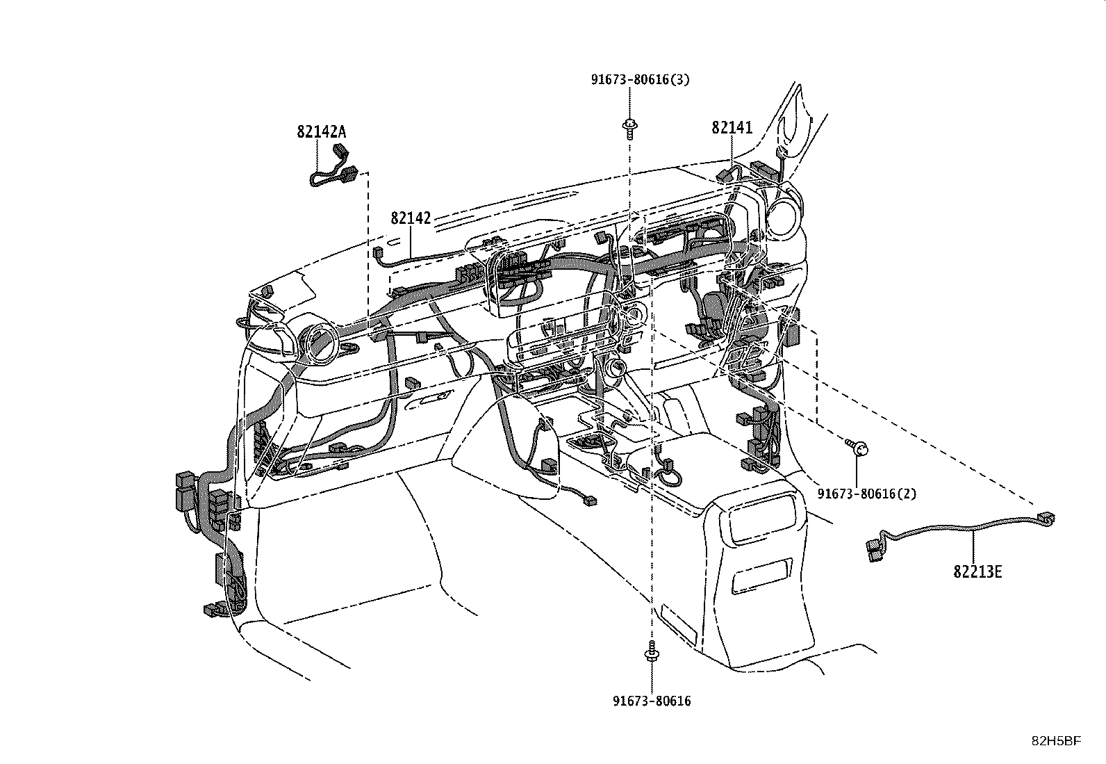 82817-6AW50 PROTECTOR, WIRING HARNESS, NO.1 product image