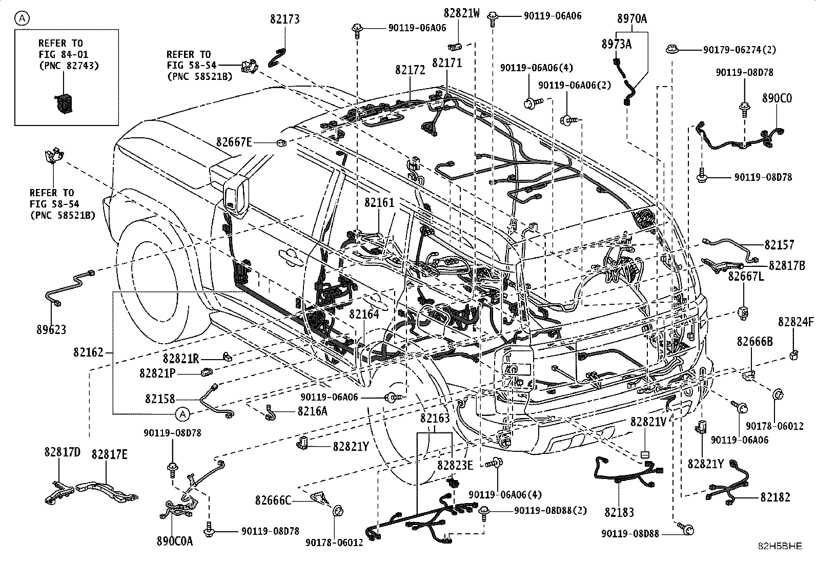 82817-6AW50 PROTECTOR, WIRING HARNESS, NO.1 product image
