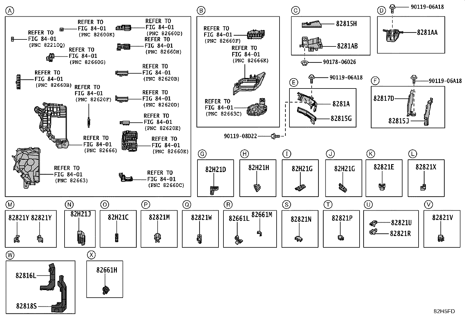 82111-76X60 WIRE, MOTOR COMPARTMENT, MAIN product image