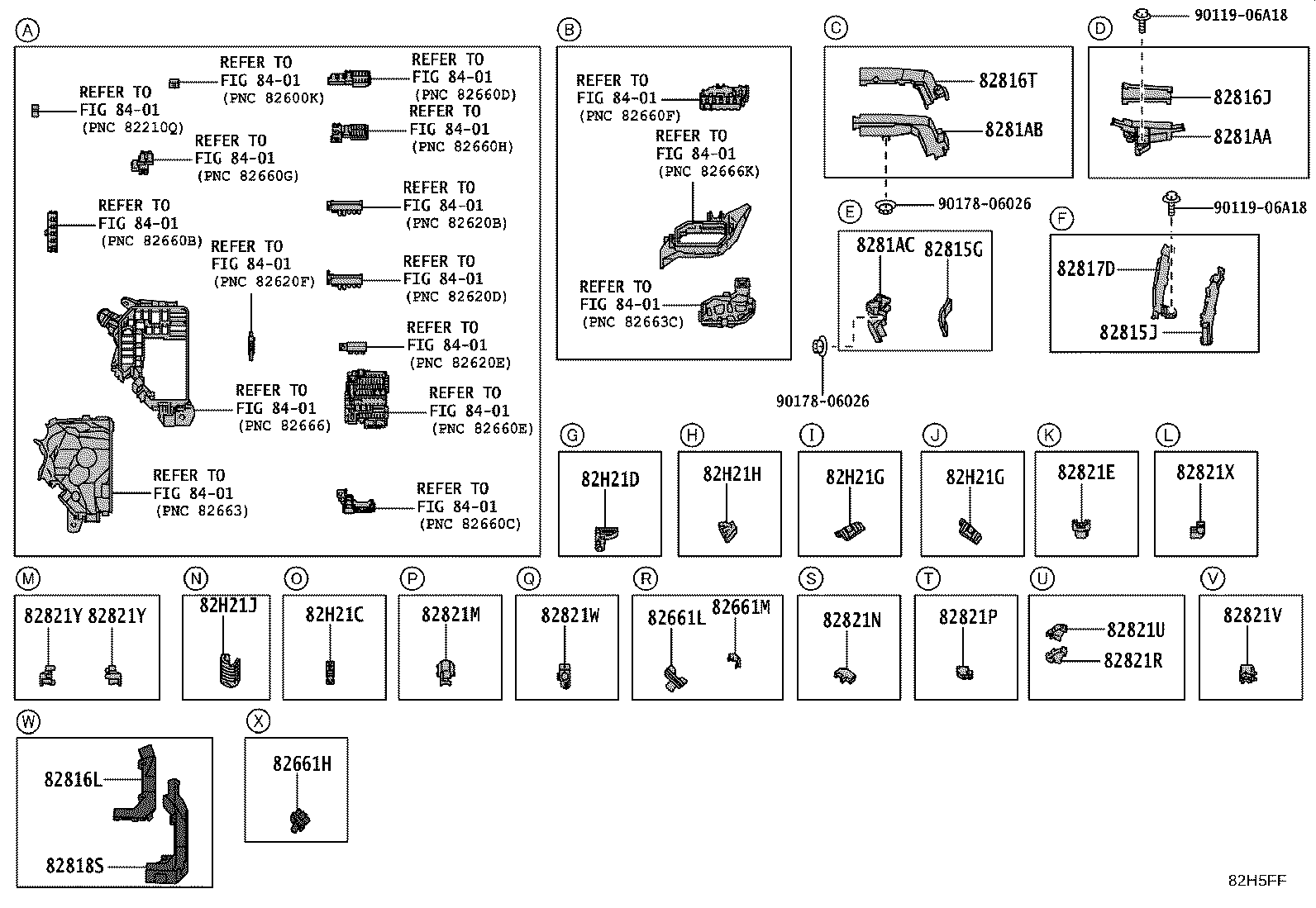 82111-76X60 WIRE, MOTOR COMPARTMENT, MAIN product image