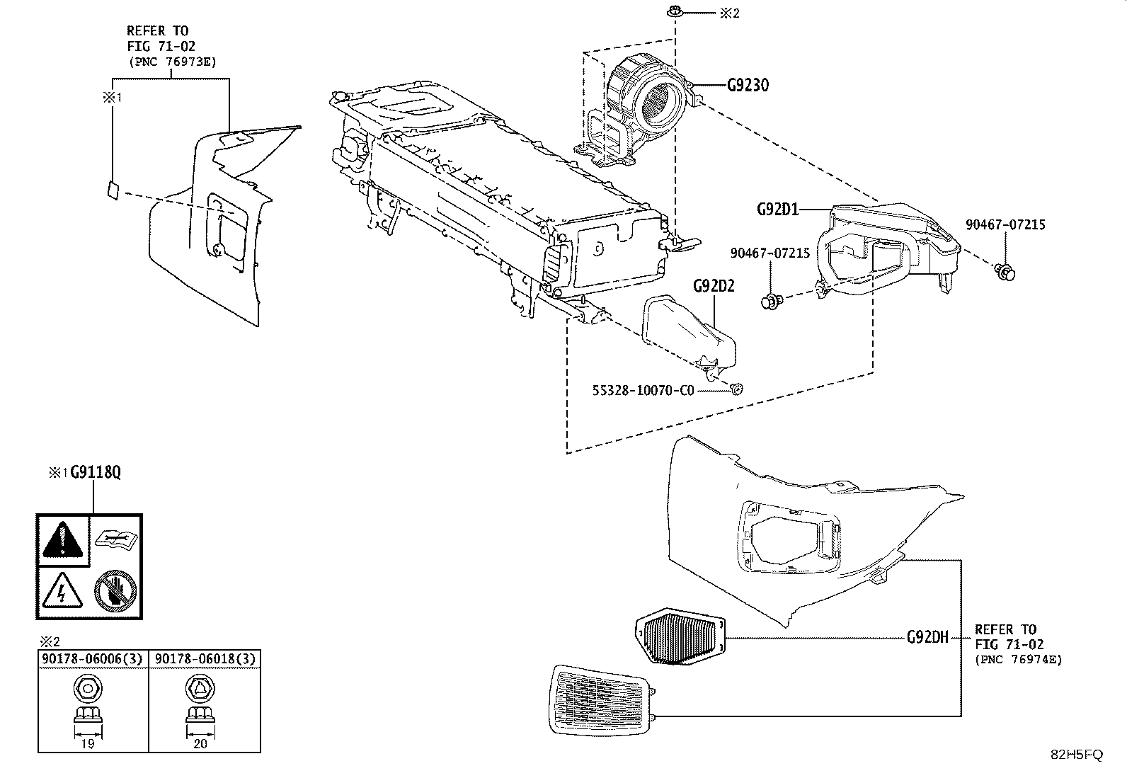 82621-30070 COVER, FUSIBLE LINK product image