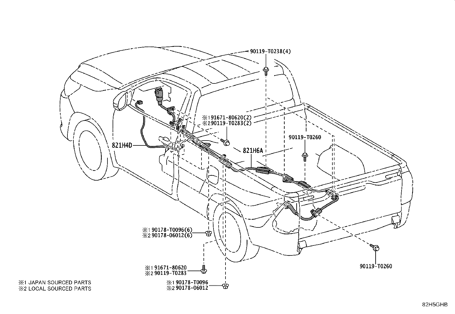 Thumbnail 8 for 82143-KKJ00