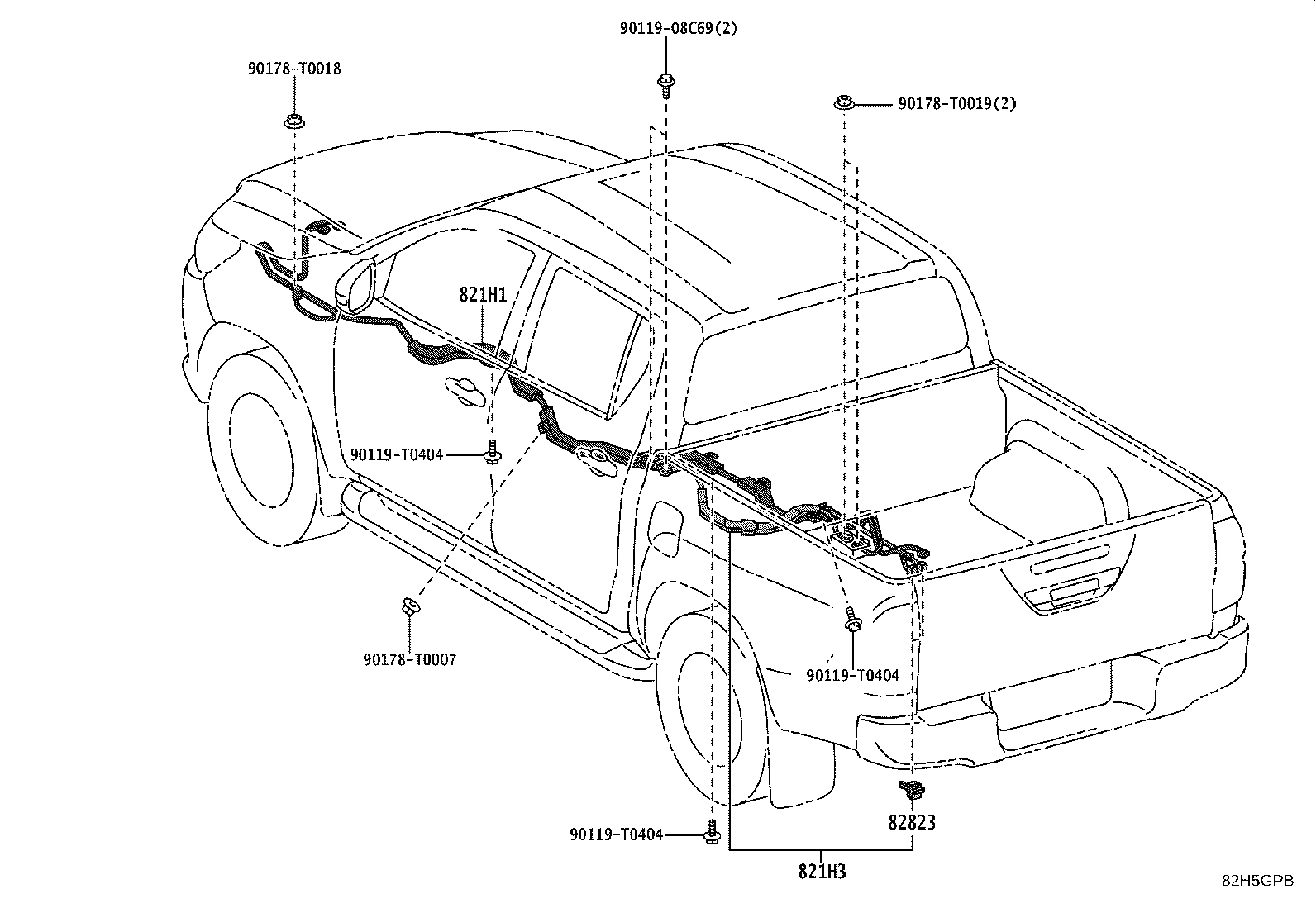 Thumbnail 8 for 82143-KKF60