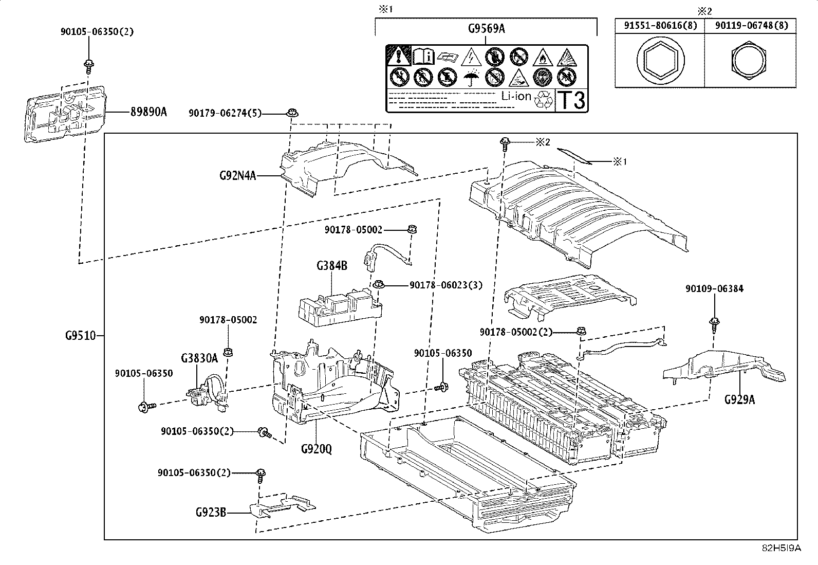 28800-10190 BATTERY product image