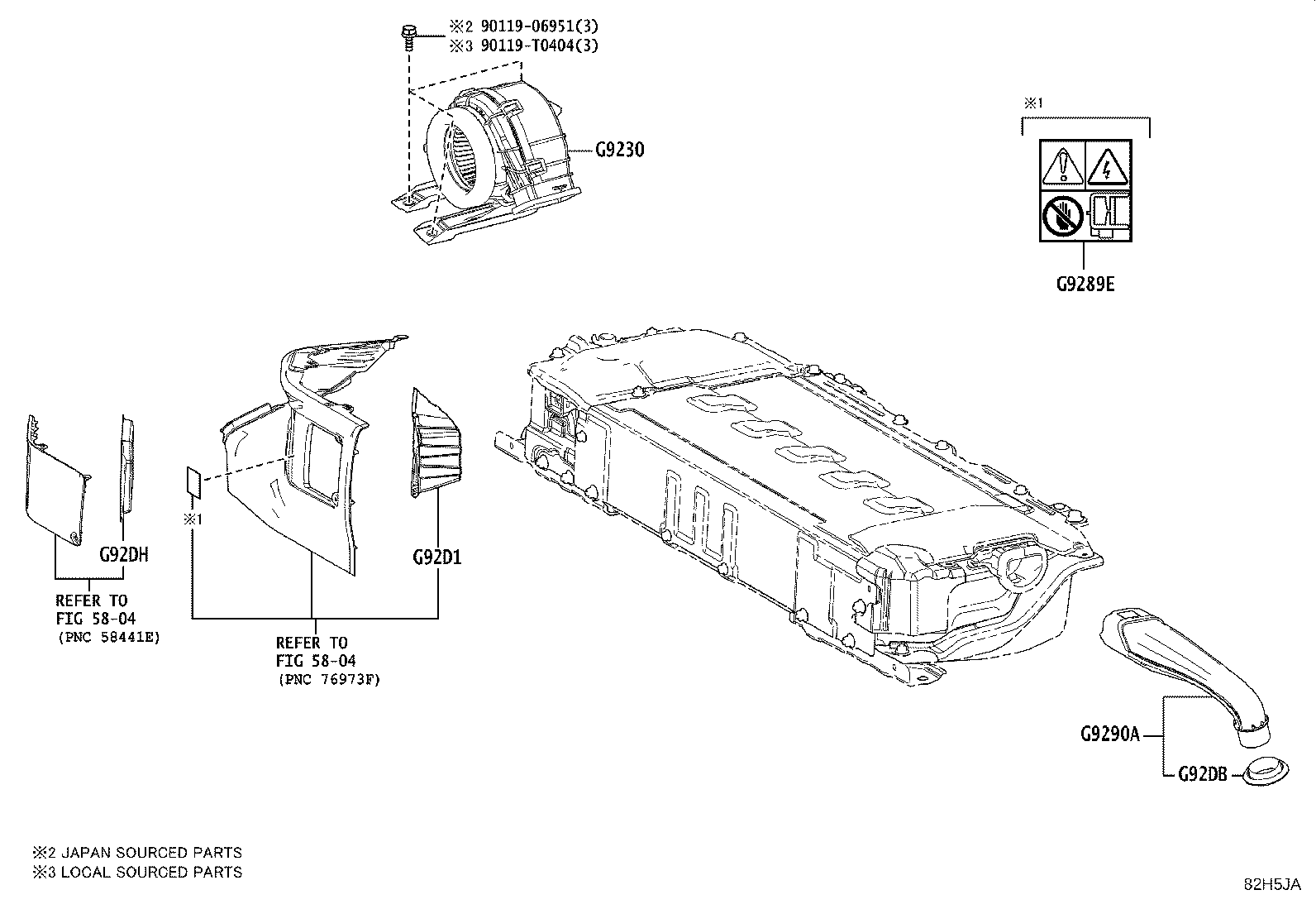 28899-0T040 INSULATOR, BATTERY product image