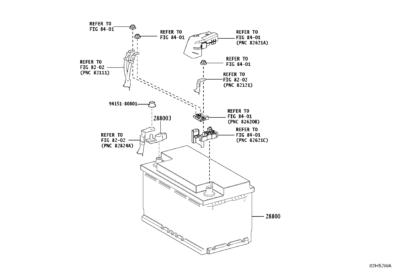 28800-70211 BATTERY product image