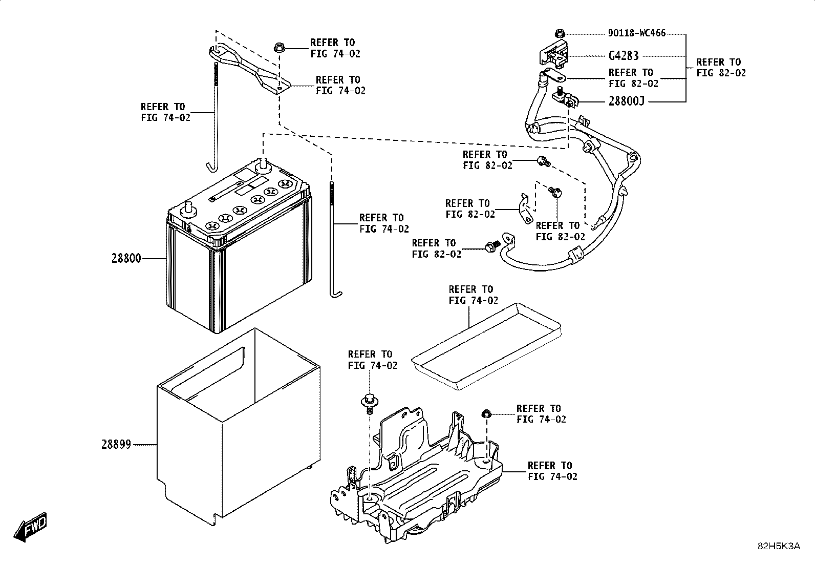 28810-WC009 BATTERY product image