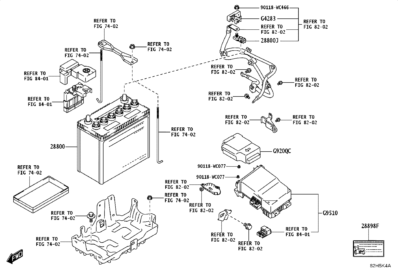 28810-WC009 BATTERY product image