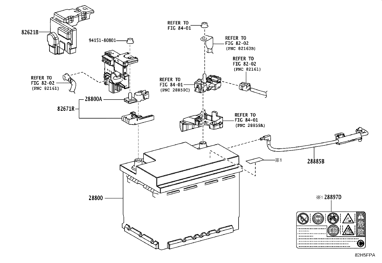82621-30070 COVER, FUSIBLE LINK product image