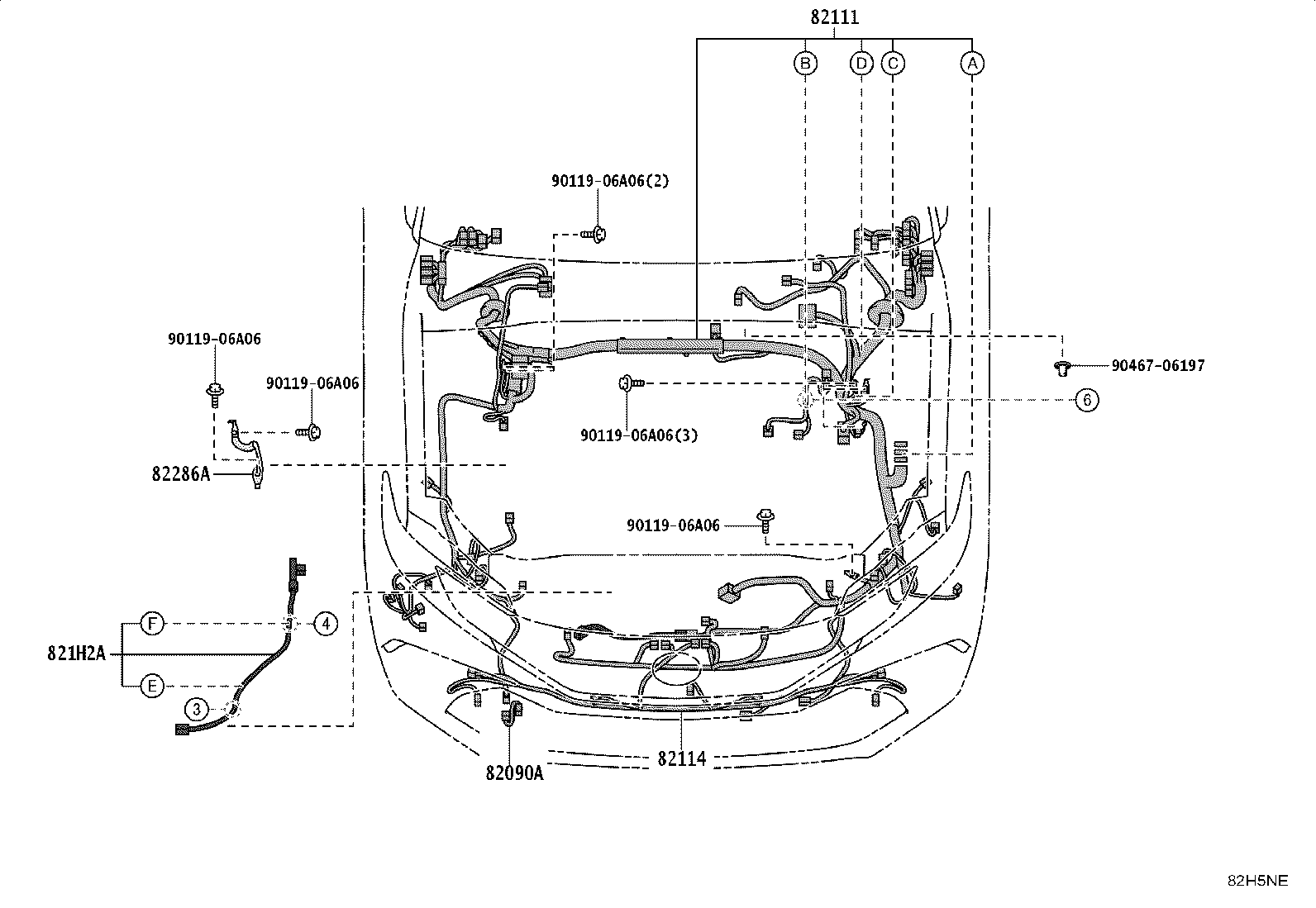 82817-3T790 PROTECTOR, WIRING HARNESS, NO.13 product image