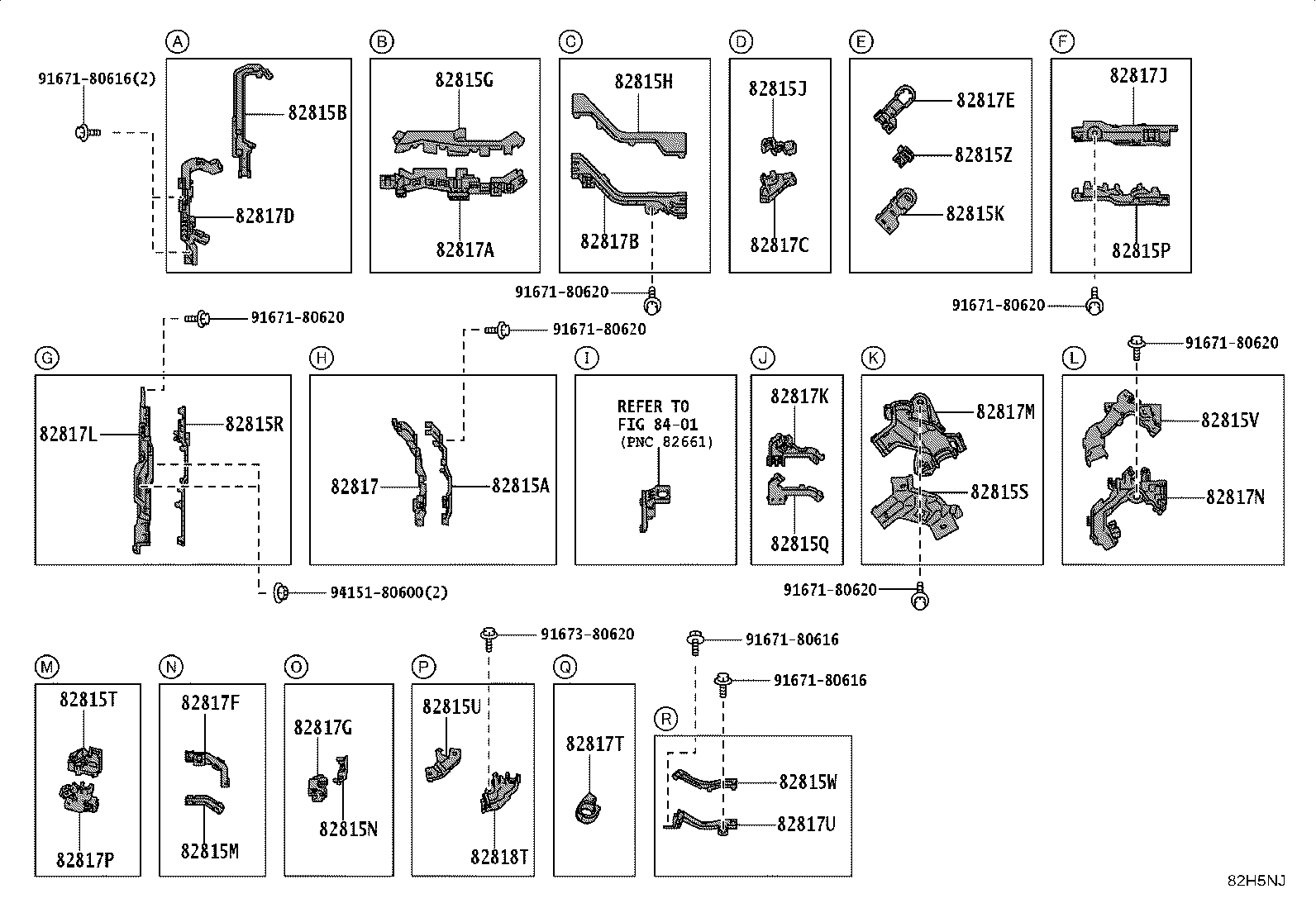 82817-3T790 PROTECTOR, WIRING HARNESS, NO.13 product image