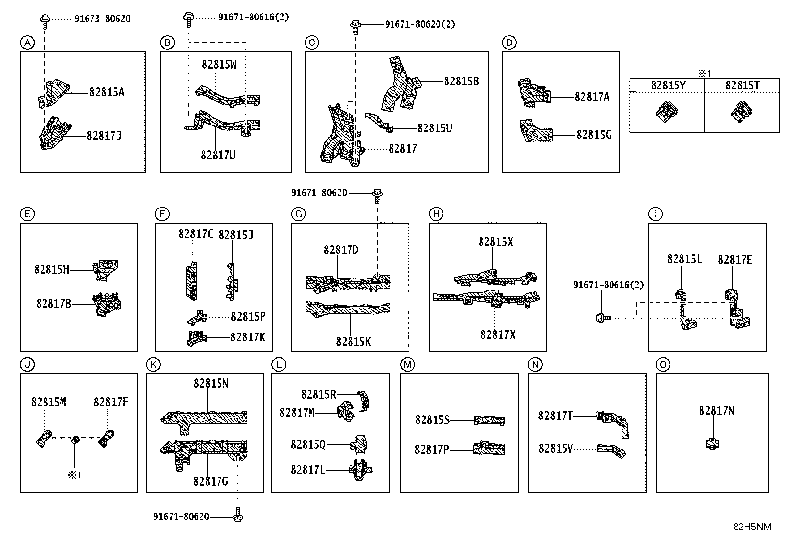82817-3T790 PROTECTOR, WIRING HARNESS, NO.13 product image