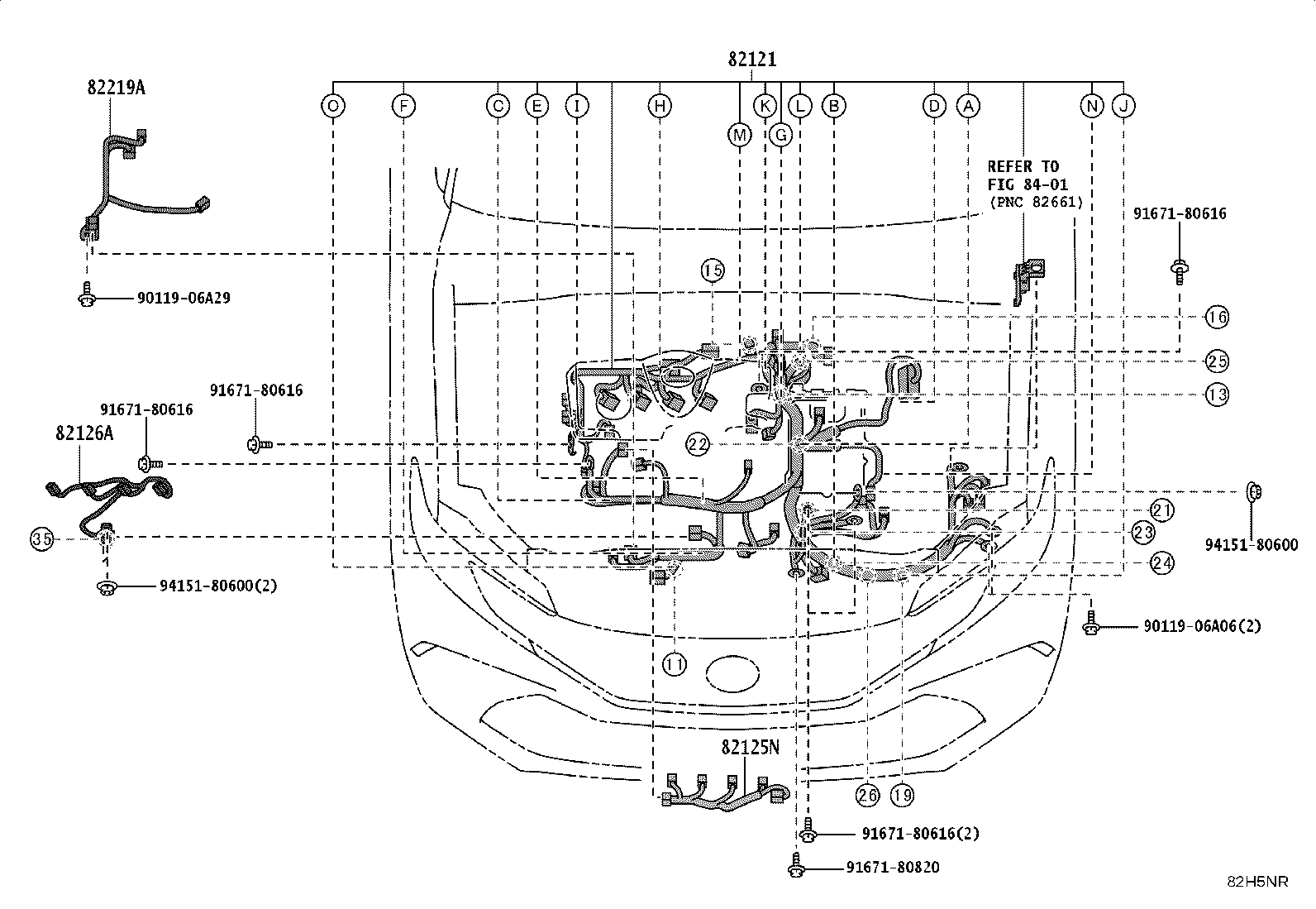 82817-3T790 PROTECTOR, WIRING HARNESS, NO.13 product image