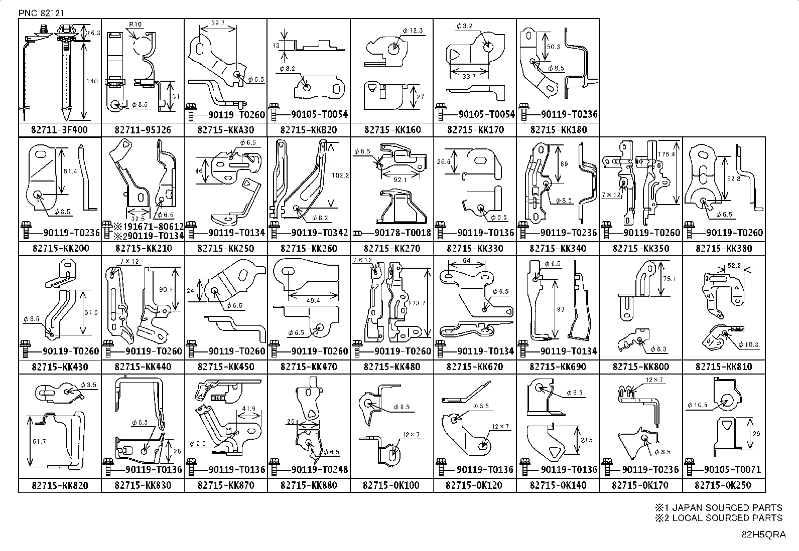 Thumbnail 4 for 82143-KKC20