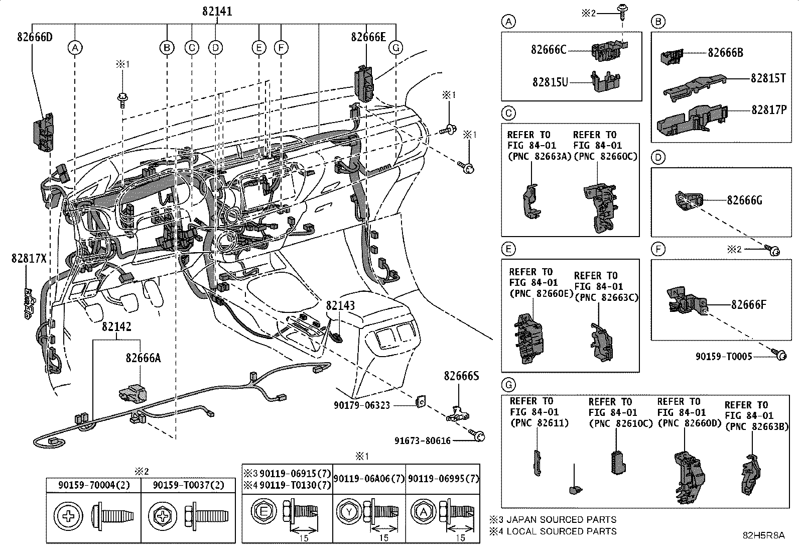 82137-KK100 WIRE, FRAME product image