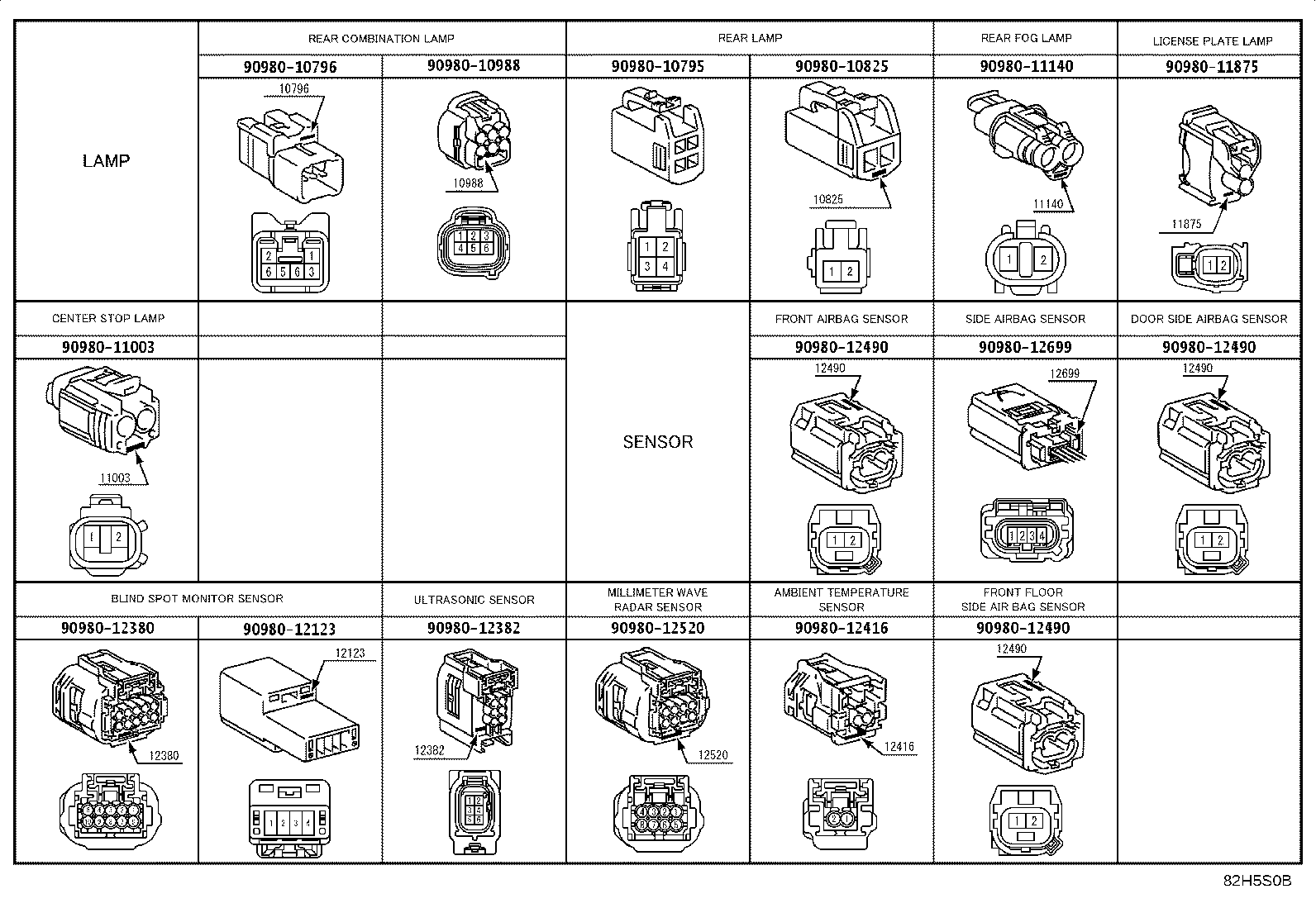 82184-KKX40 WIRE, BACK DOOR, NO.1 product image