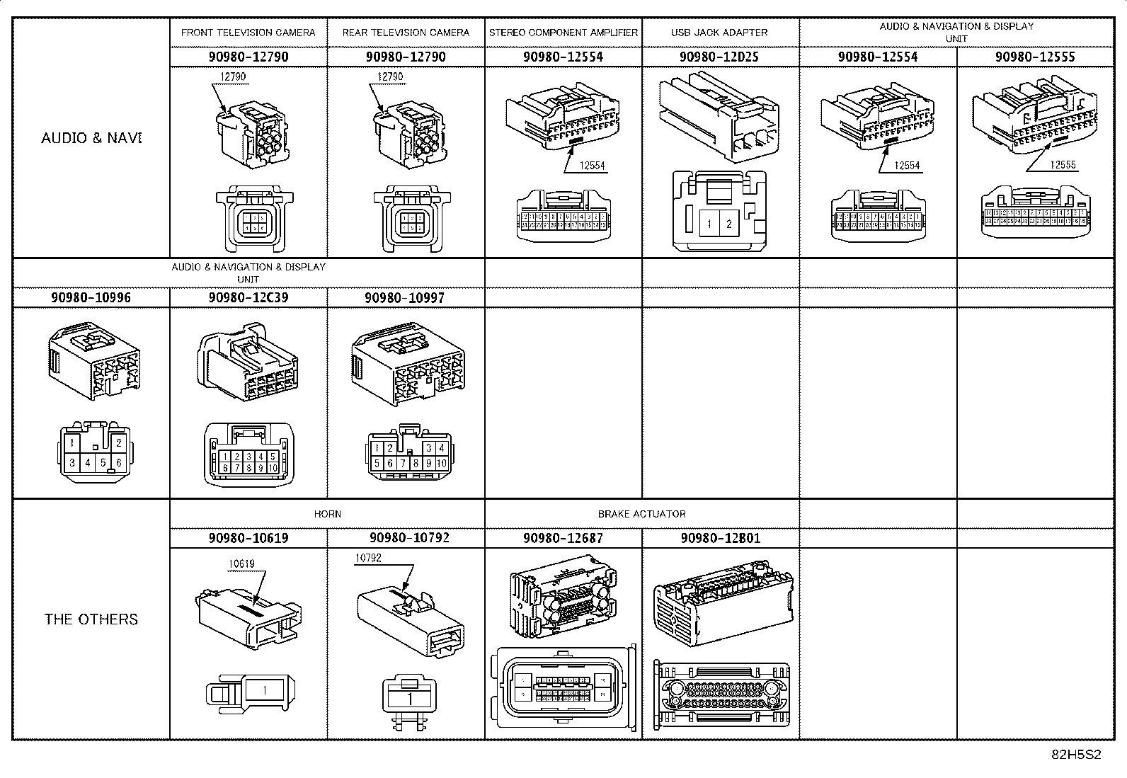 82184-KKX40 WIRE, BACK DOOR, NO.1 product image