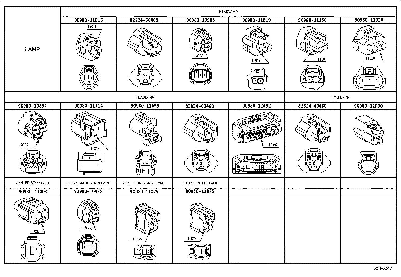 82137-KK321 WIRE, FRAME product image