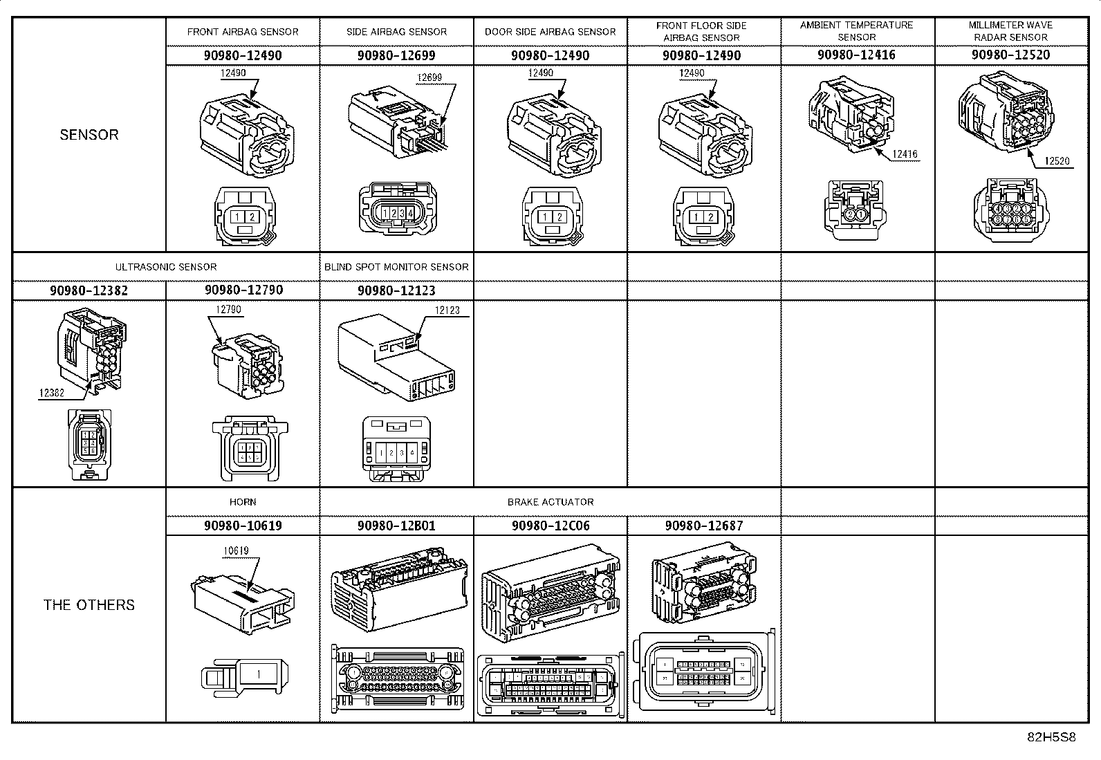 82137-KK321 WIRE, FRAME product image