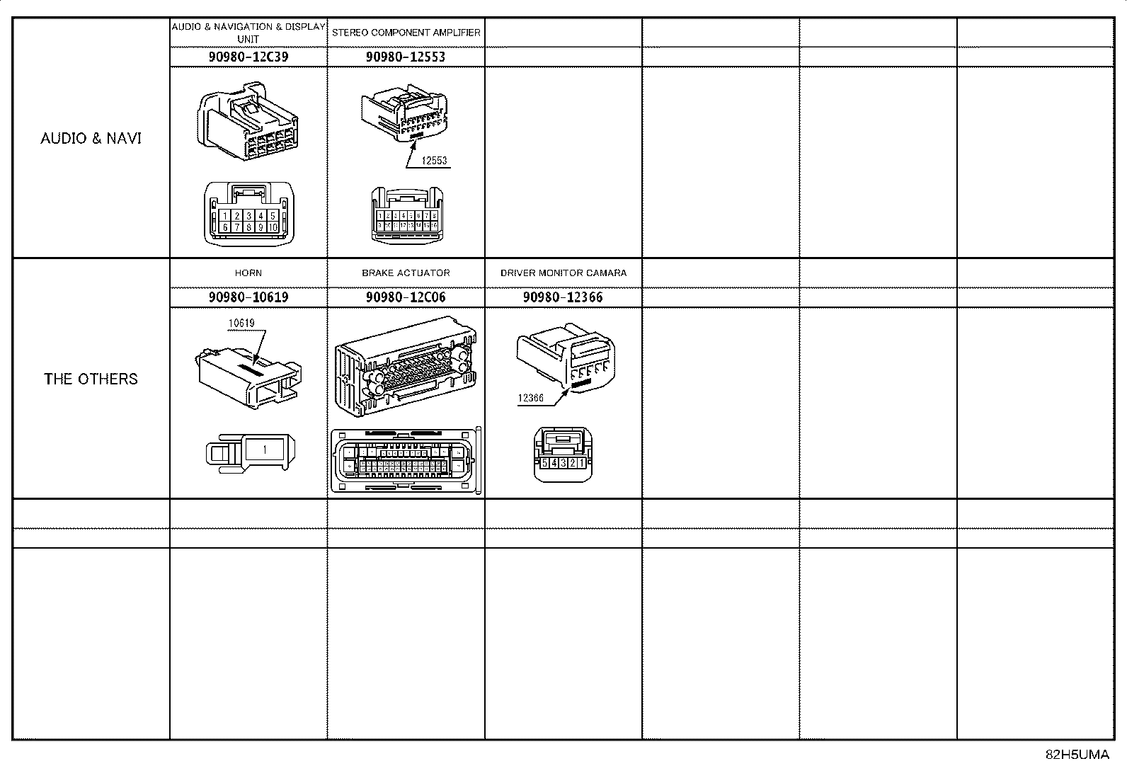 82113-52C40 WIRE, ENGINE ROOM, NO.3 product image