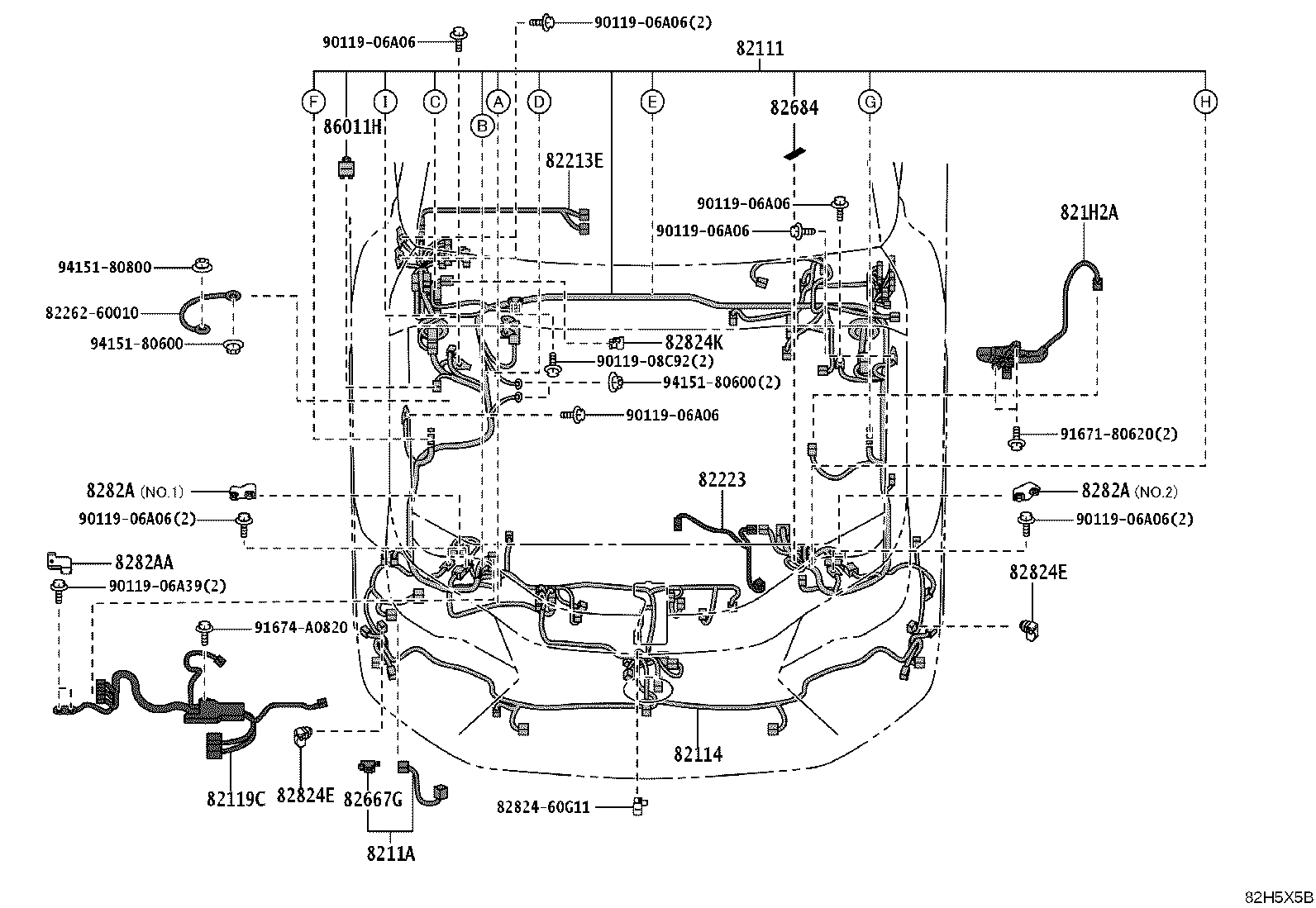 Thumbnail 6 for 82817-60Z90