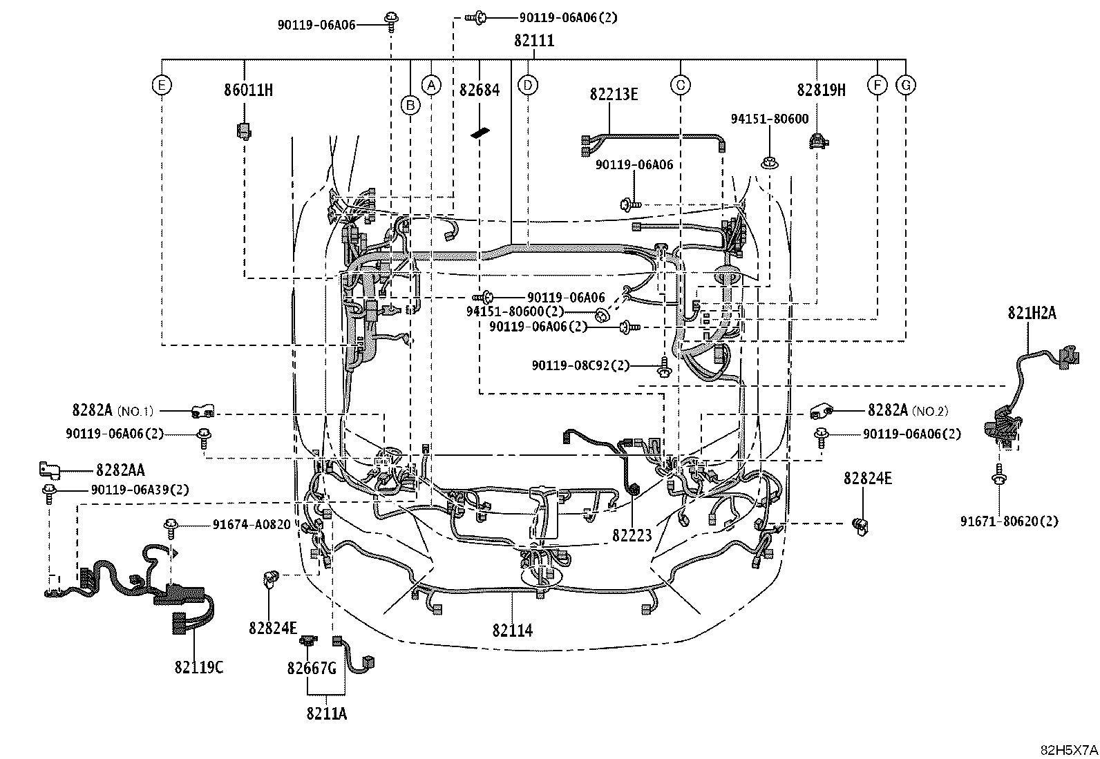 Thumbnail 7 for 82817-60Z90