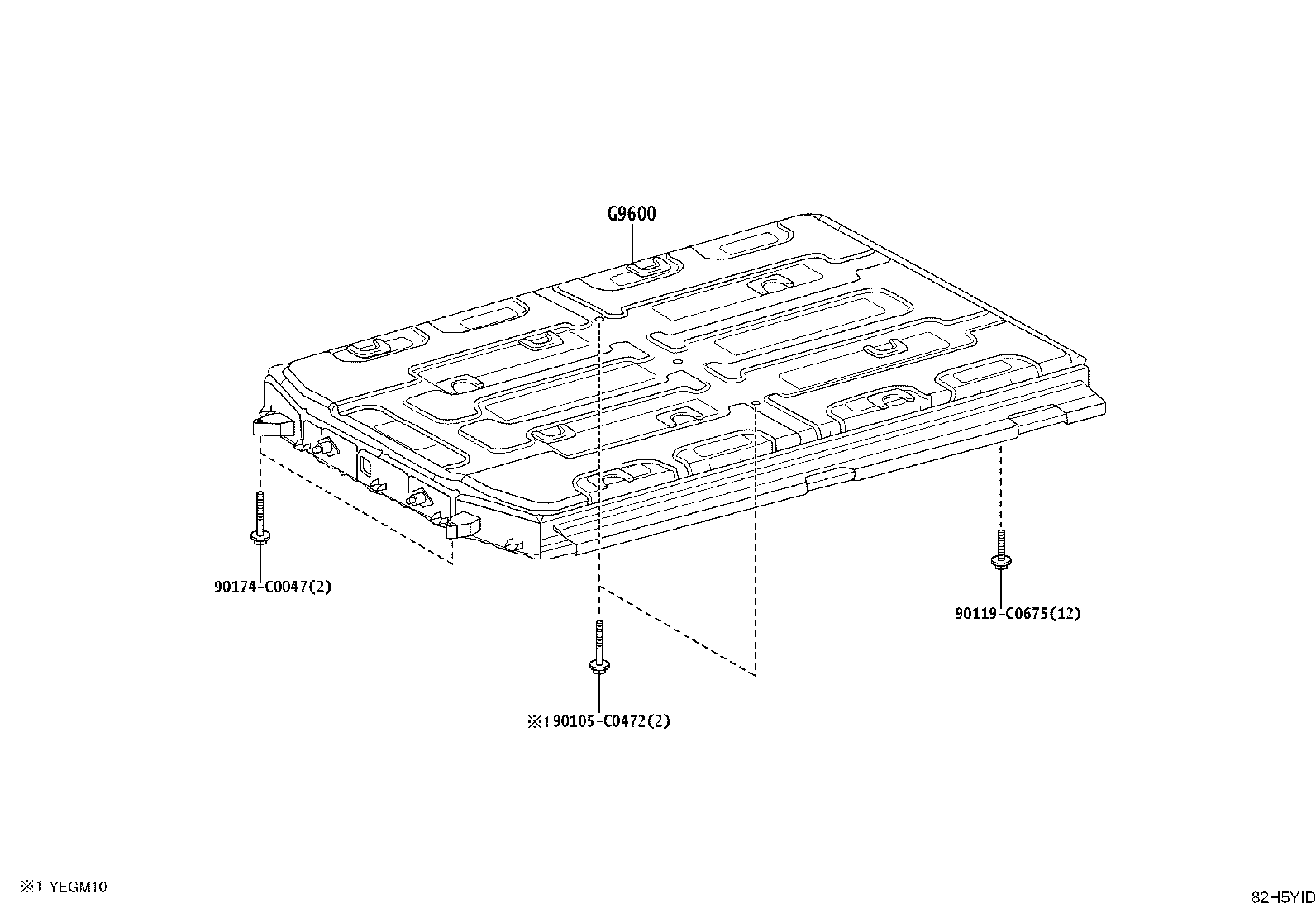 G9600-YL040 Toyota Reference Part product image
