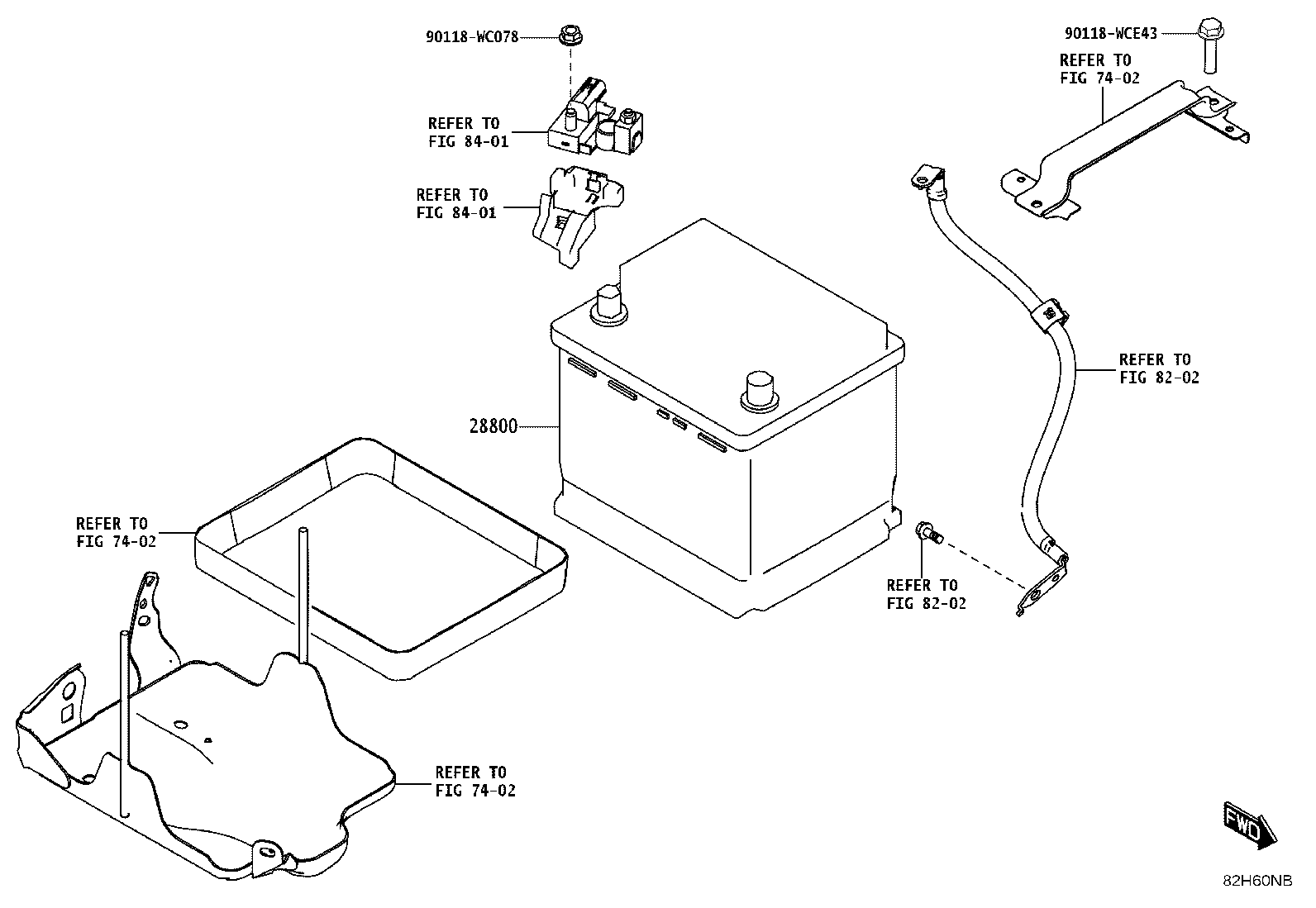 28810-WC007 BATTERY product image