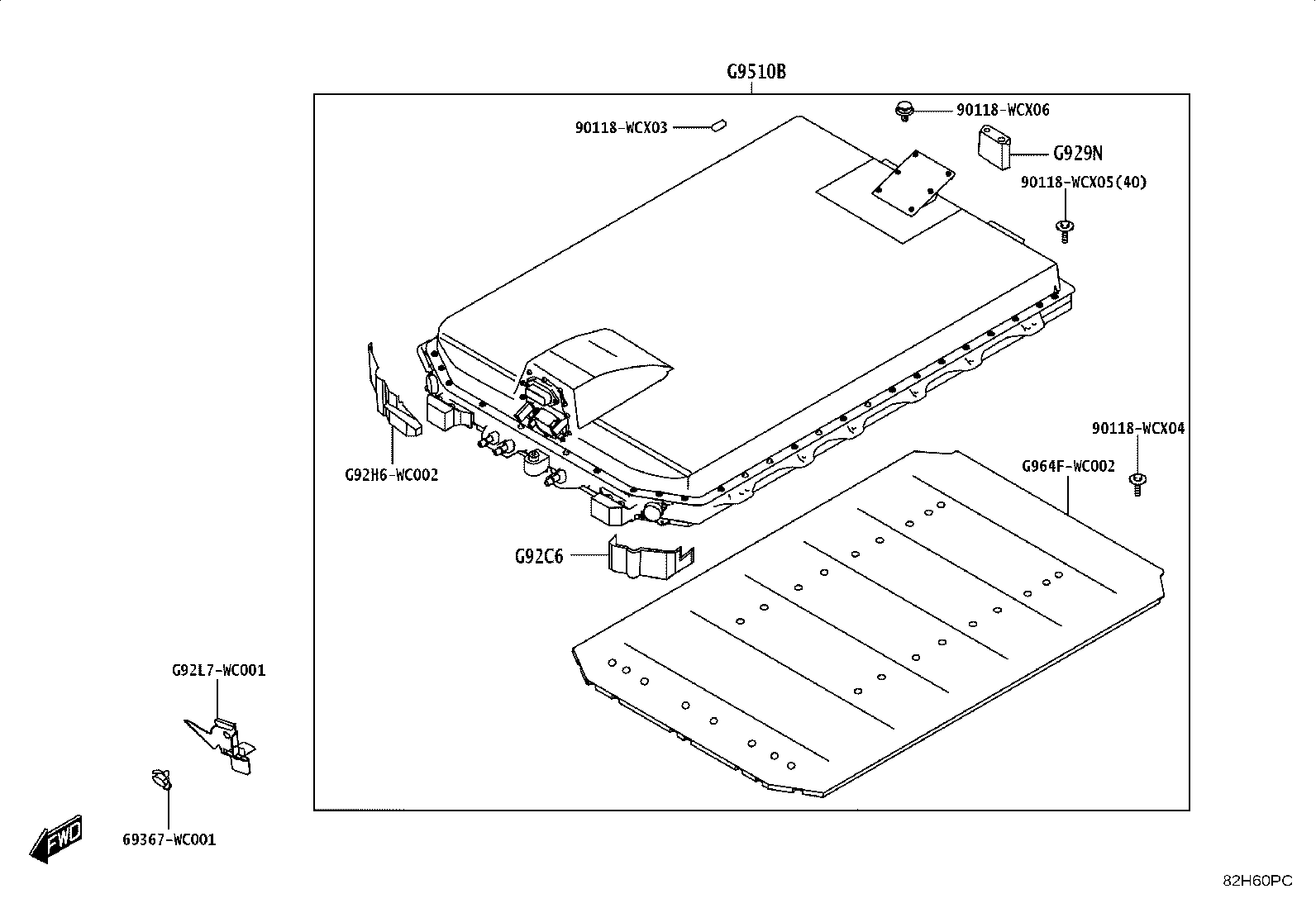 28810-WC007 BATTERY product image