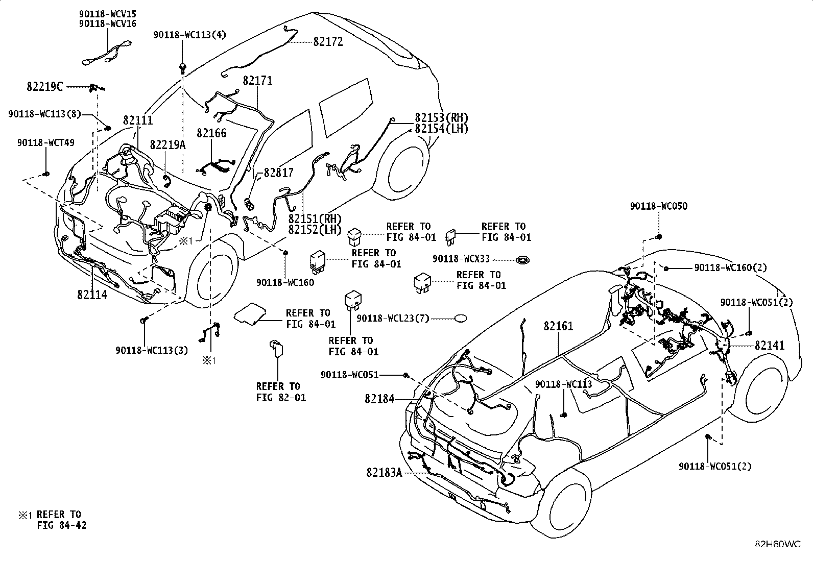67923-WC006 PROTECTOR, WIRING HARNESS, NO.1 product image
