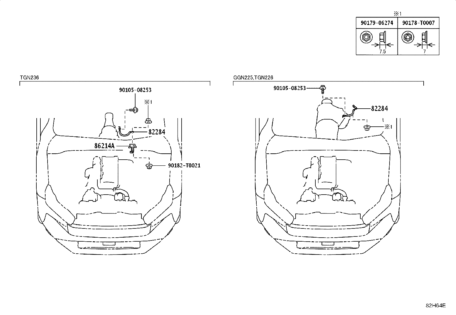 82142-KKF80 WIRE, INSTRUMENT PANEL, NO.2 product image