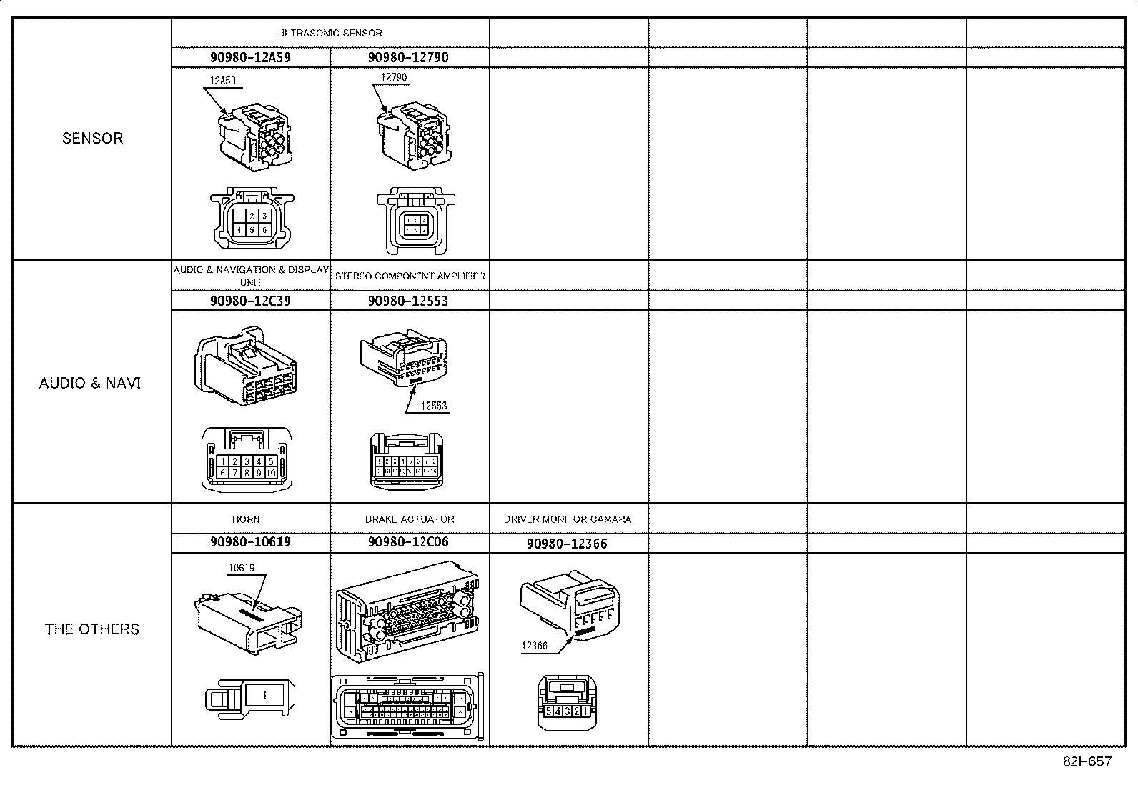 82817-3AE50 PROTECTOR, WIRING HARNESS, NO.5 product image