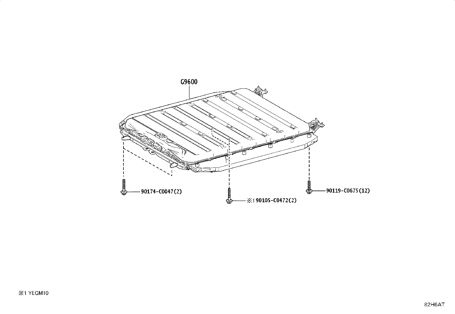 G9600-YL110 Toyota Reference Part product image