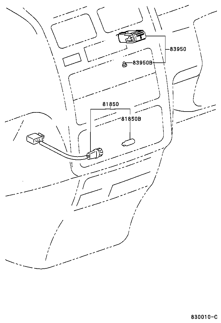 83950-44010 LAMP ASSY, TELLTALE product image