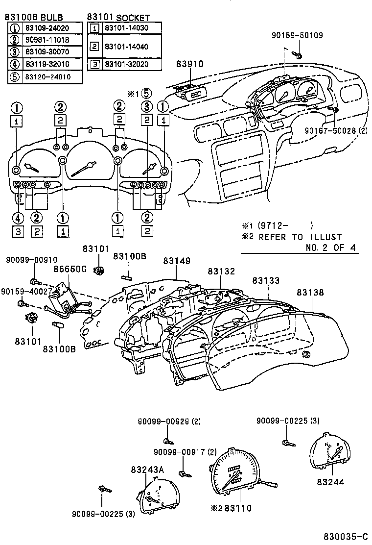 83149-1G140 PLATE, METER CIRCUIT product image