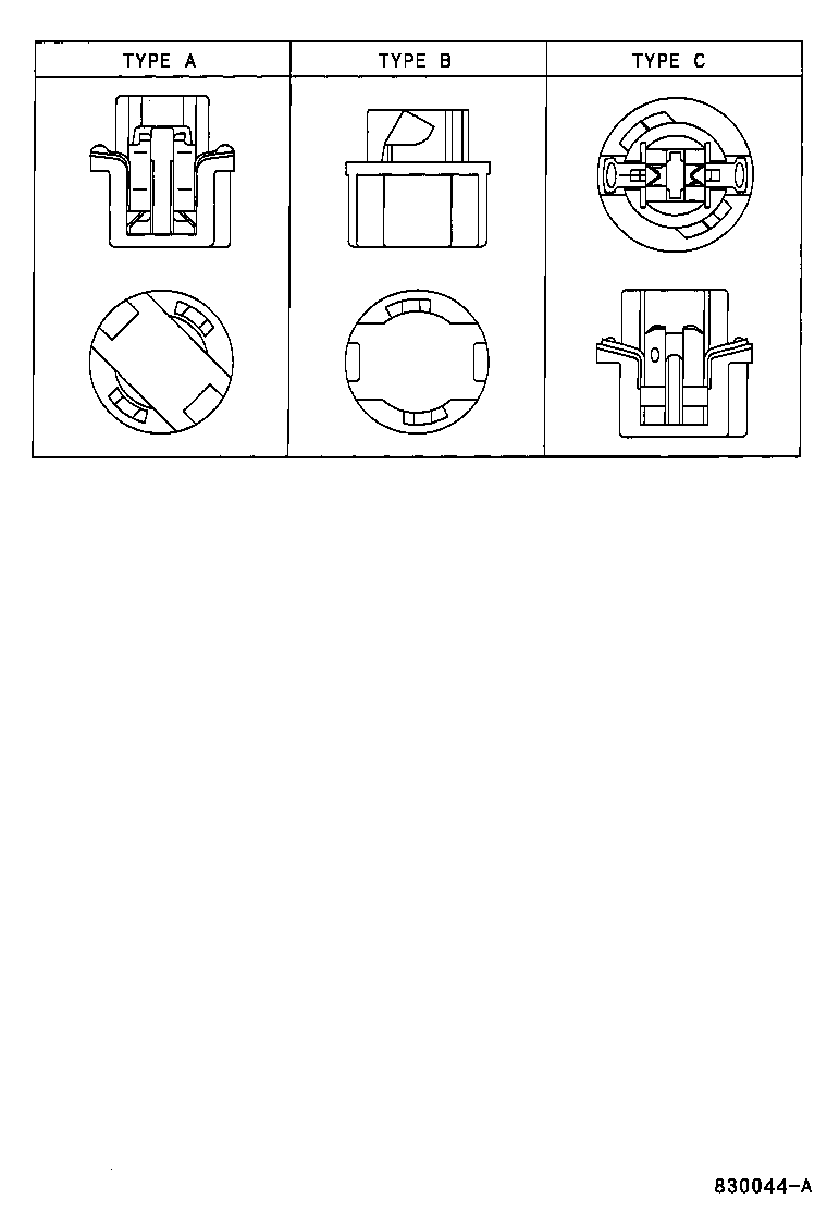 Toyota 90099-53007 BULB, COMBINATION METER, NO.1