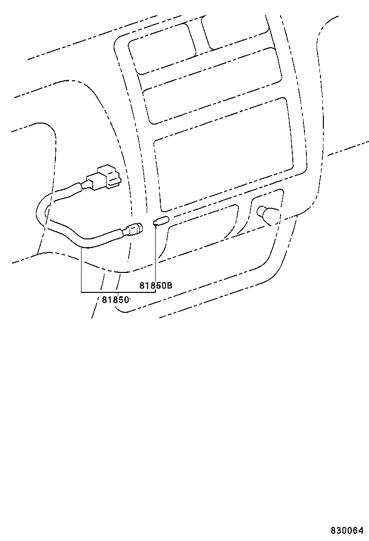 81850-28040 LAMP ASSY, INDICATOR product image