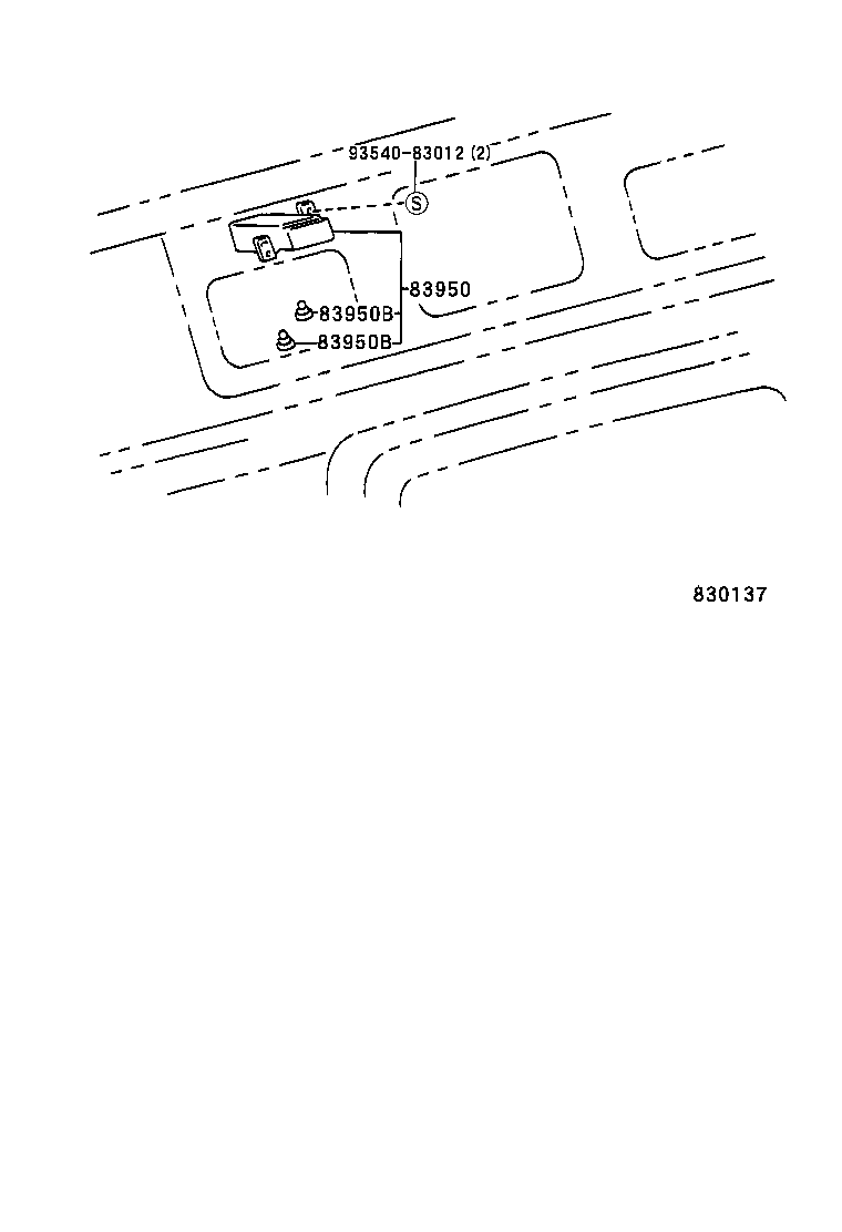 83950-40010 LAMP ASSY, TELLTALE product image