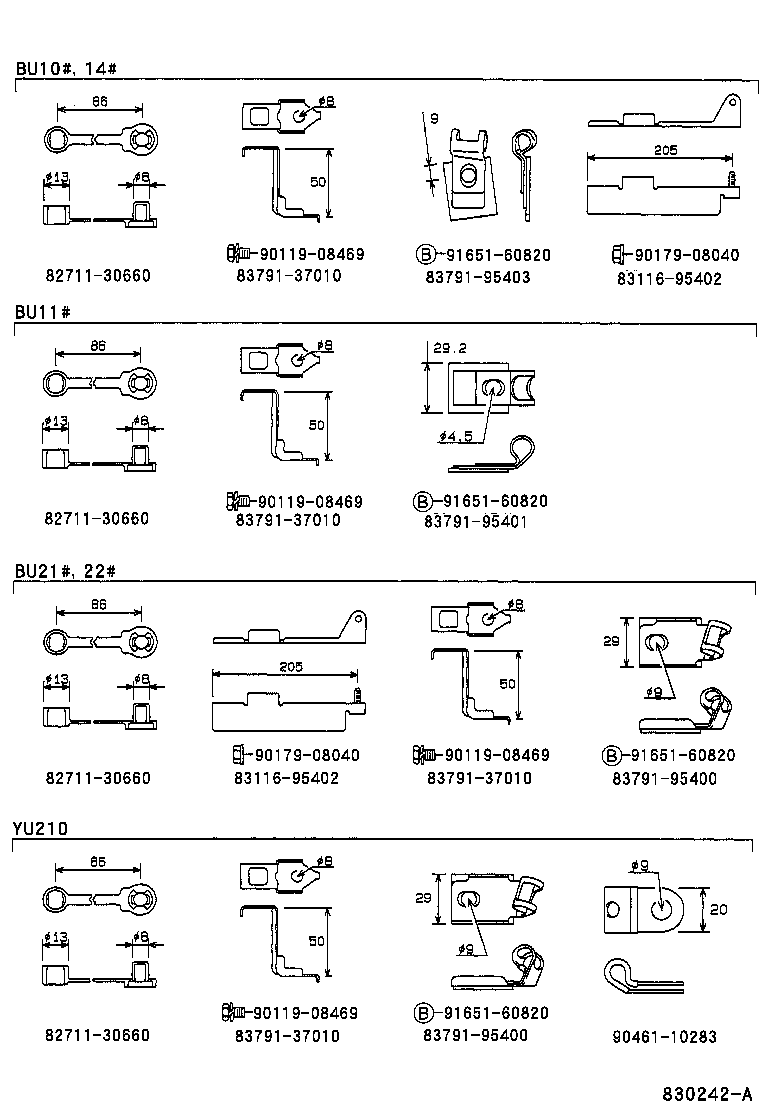 83181-36010 SENSOR, SPEEDOMETER product image