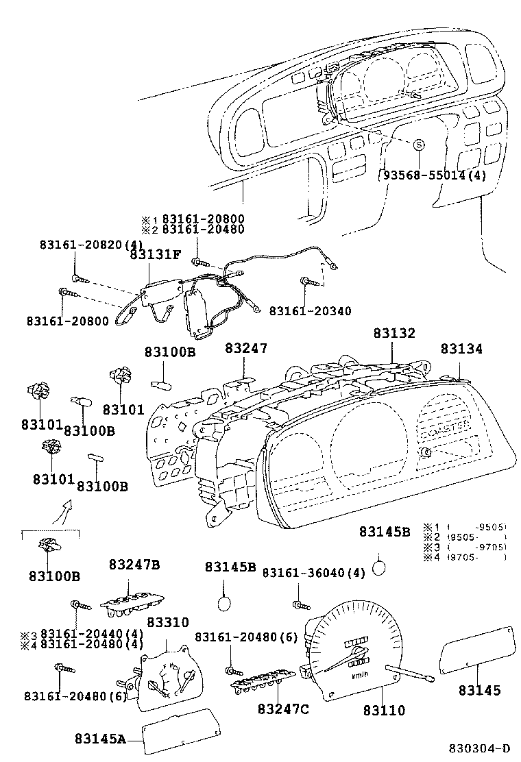 83181-36020 SENSOR, SPEEDOMETER product image
