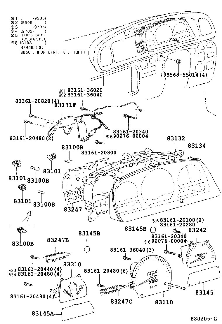 83181-36020 SENSOR, SPEEDOMETER product image